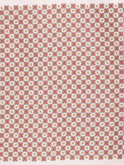 SANDRO paisley-pattern border scarf - Red - zdjęcie produktu nr 2