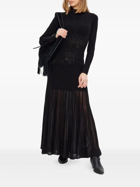 ISABEL MARANT Gisole maxi dress - Black