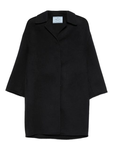 Prada single-breasted coat - Blue - zdjęcie produktu nr 1