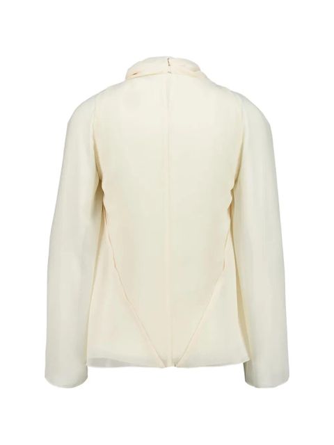 Altuzarra Cara draped top - Neutrals