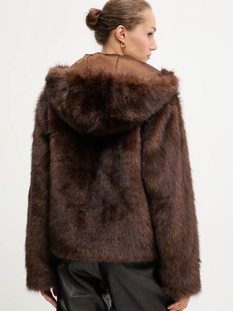 Blugirl Blumarine kurtka kolor brązowy przejściowa RF5240.E1094