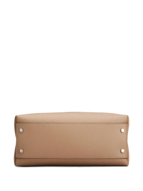 Tod's top handle charm tote bag - Neutrals