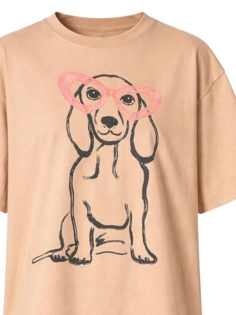 TWINSET dog-print T-shirt - Neutrals - zdjęcie produktu nr 2