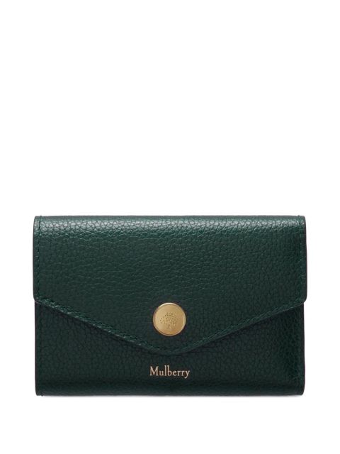 Mulberry folded leather wallet - Green - zdjęcie produktu nr 1