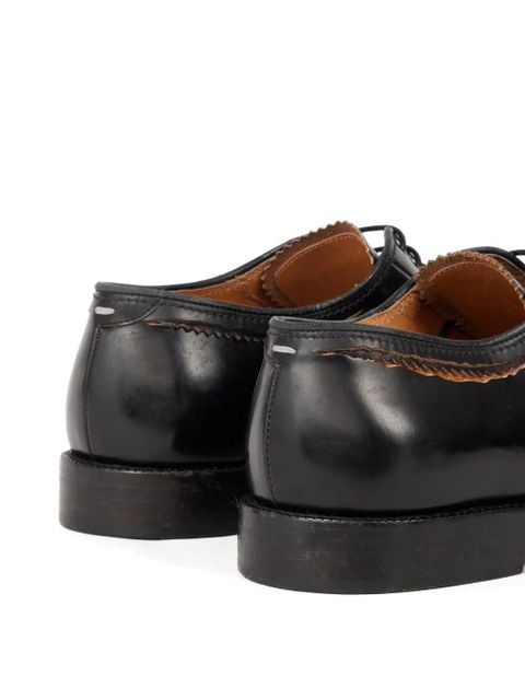 Maison Margiela Cut lace-up boots - Black