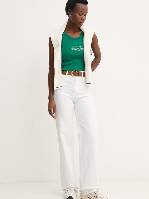 Calvin Klein Jeans top damski - zdjęcie produktu nr 1