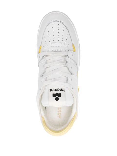ISABEL MARANT Emree panelled sneakers - Neutrals