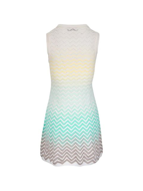 Missoni sleeveless mini dress - Blue - zdjęcie produktu nr 2