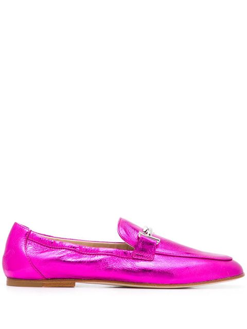 Tod's elasticated logo loafers - Pink - zdjęcie produktu nr 1