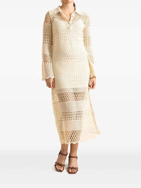 ZIMMERMANN Wanderlust crochet sun dress - Neutrals - zdjęcie produktu nr 2