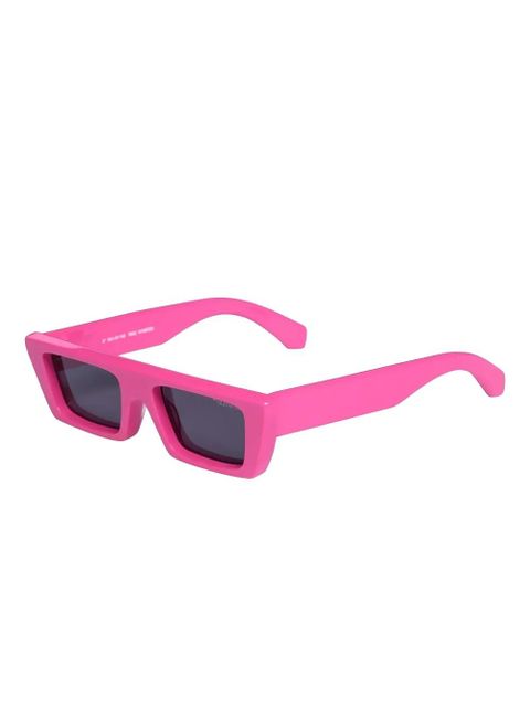 Off-White Marfa rectangle sunglasses - Pink