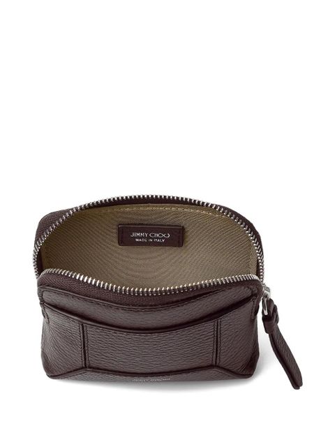 Jimmy Choo zip-top leather wallet - Red