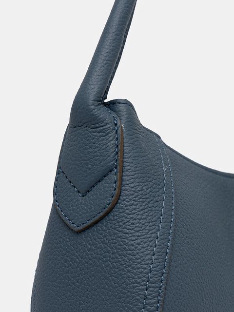 BOSS torebka skórzana kolor niebieski 50547946 - zdjęcie produktu nr 2