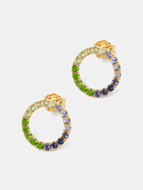 Tous kolczyki srebrne pozłacane - zdjęcie produktu nr 1