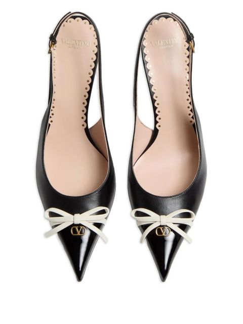 Valentino Garavani 80mm Bepointy slingback pumps - Black