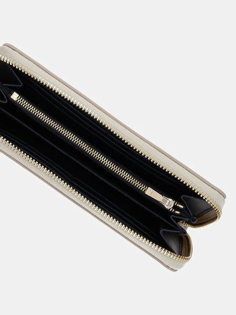 Tommy Hilfiger portfel damski kolor beżowy AW0AW17482