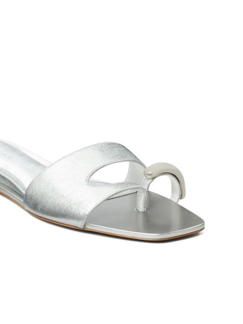 Tory Burch Pierced slides - Silver