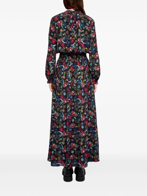 Zadig&Voltaire Rayado floral maxi dress - Blue
