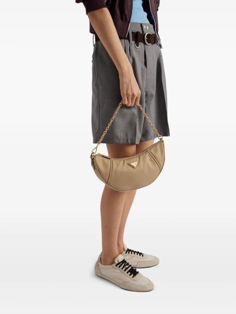 Prada Demi-Lune shoulder bag - Brown - zdjęcie produktu nr 2