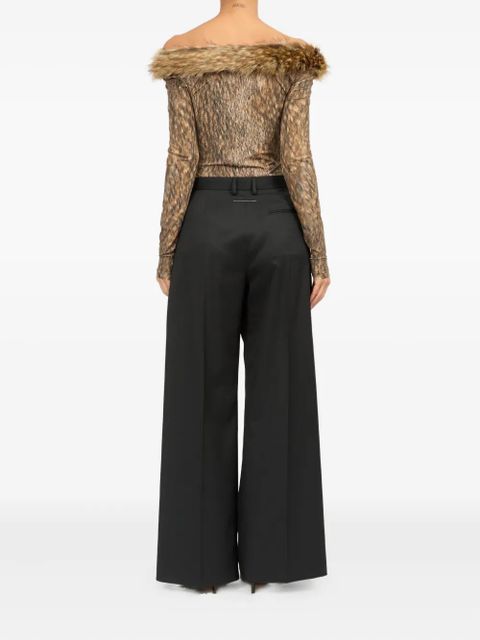 MM6 Maison Margiela tailored trousers - Black