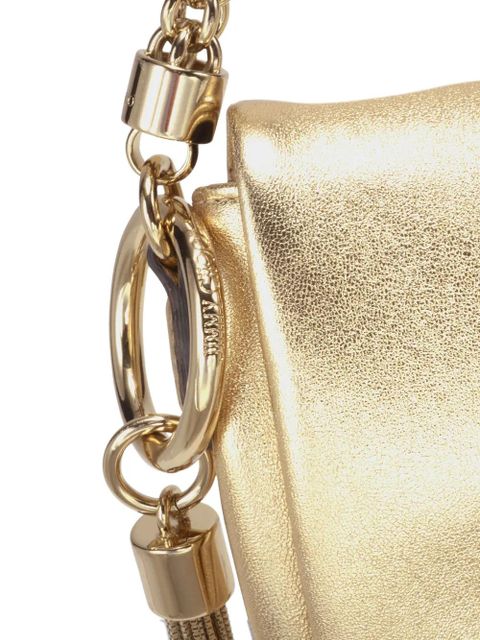 Jimmy Choo Callie Flap chain shoulder bag - Gold