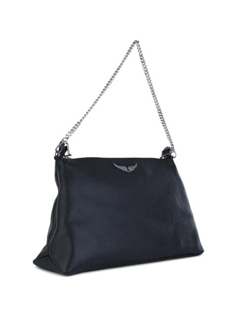 Zadig&Voltaire Jim wings chain shoulder bag - Black