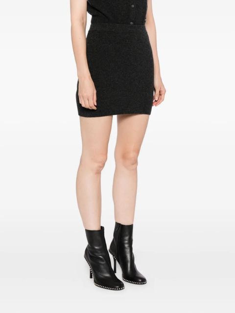 Alexander Wang Hotfix mini skirt - Grey