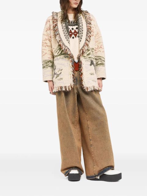 Alanui Sunset Riders cardigan - Neutrals - zdjęcie produktu nr 2