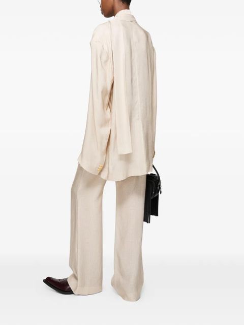 Acne Studios patterned trousers - Neutrals