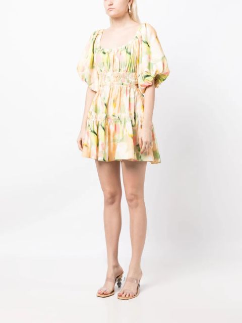 Acler Rangewood cut-out minidress - Neutrals