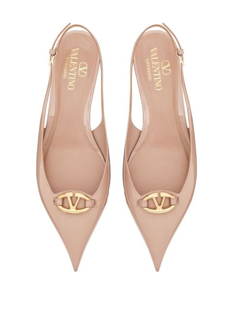 Valentino Garavani 20mm VLogo The Bold Edition ballet flats - Pink