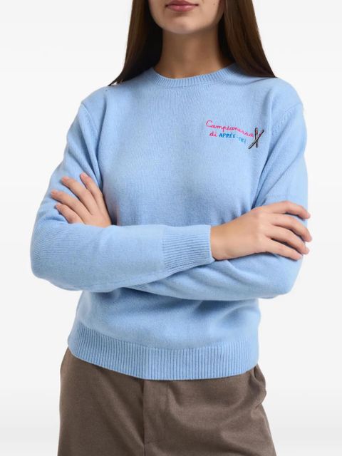 MC2 Saint Barth embroidered sweater - Blue - zdjęcie produktu nr 1