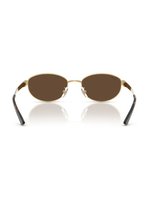 Ray-Ban okulary przeciwsłoneczne kolor złoty 0RB3774D