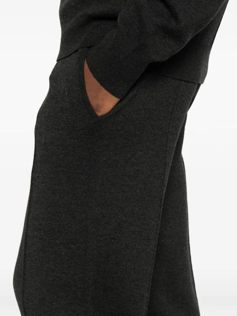 TOTEME pintucked track pants - Grey