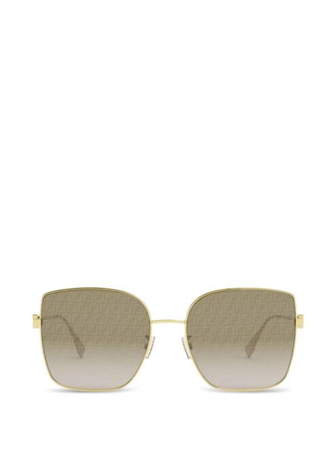 FENDI metal sunglasses - Gold - zdjęcie produktu nr 1
