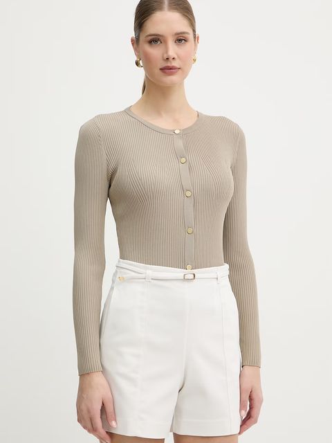 Armani Exchange sweter rozpinany damski z wiskozy - zdjęcie produktu nr 1