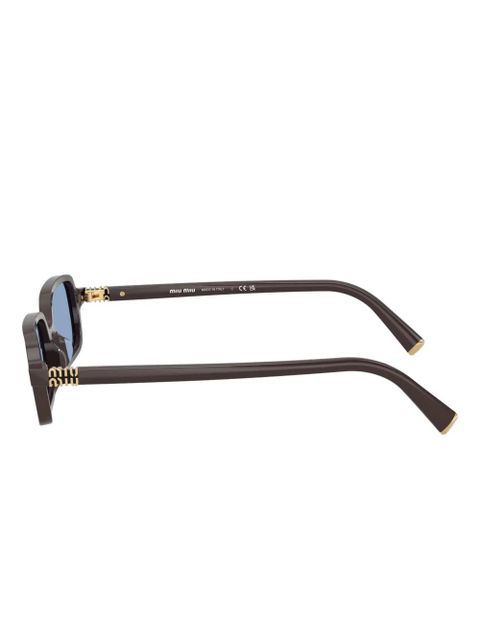 Miu Miu Eyewear square-frame sunglasses - Brown - zdjęcie produktu nr 2