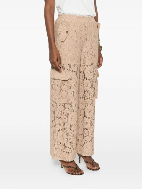 TWINSET floral-lace pants - Neutrals - zdjęcie produktu nr 2