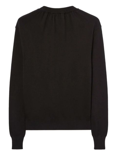 PUCCI print silk-twill cardigan - Black