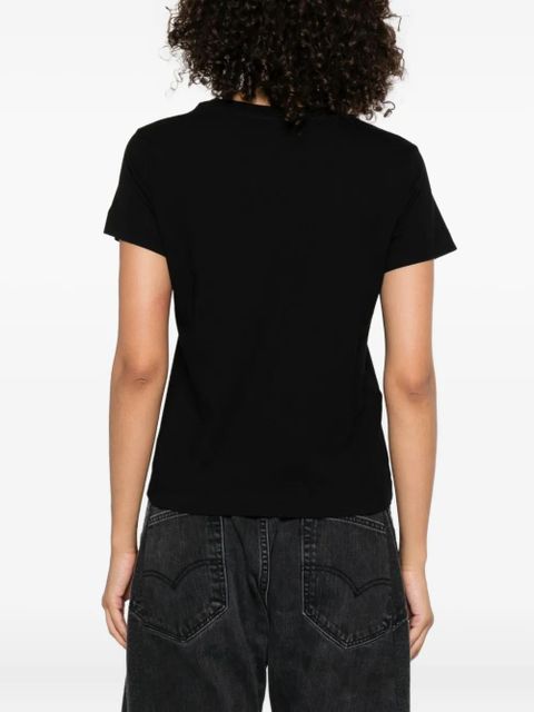 PINKO crew-neck short-sleeve top - Black - zdjęcie produktu nr 2
