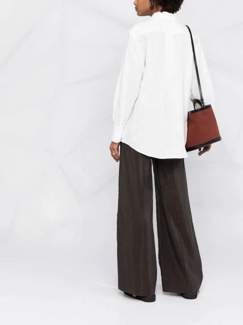 Chloé broderie anglaise linen shirt - White - zdjęcie produktu nr 2