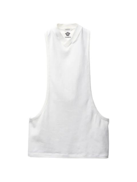 Versace cotton-jersey tank top - White - zdjęcie produktu nr 1