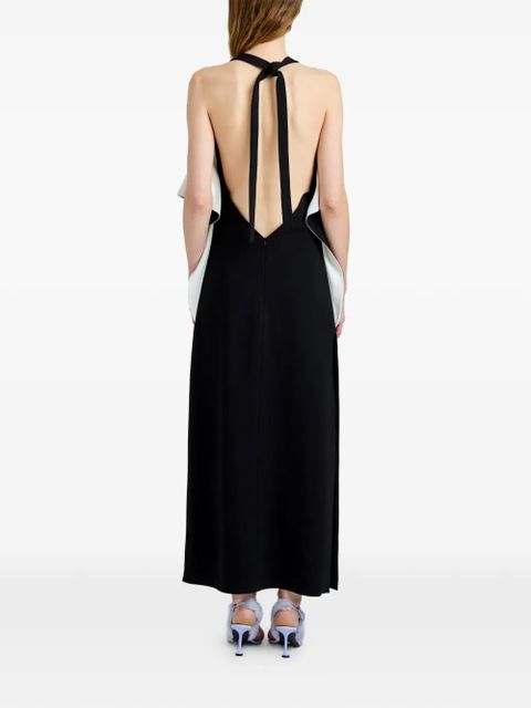 Proenza Schouler Sanna ruffled midi dress - Black