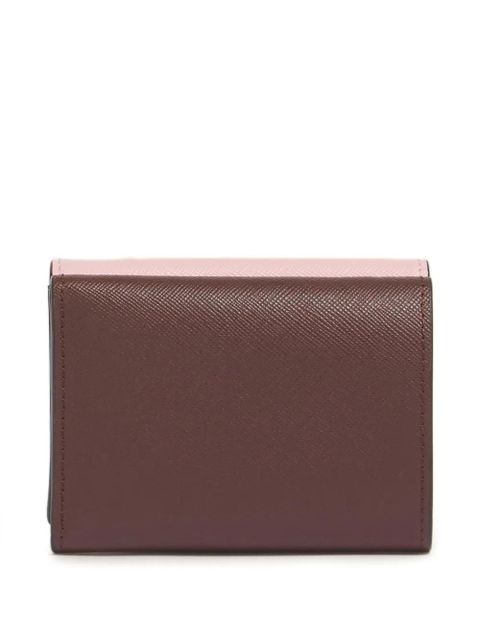 Marni tri-fold saffiano-leather wallet - Pink - zdjęcie produktu nr 2
