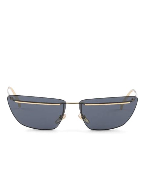 Prada Eyewear metal-frame sunglasses - Gold - zdjęcie produktu nr 1