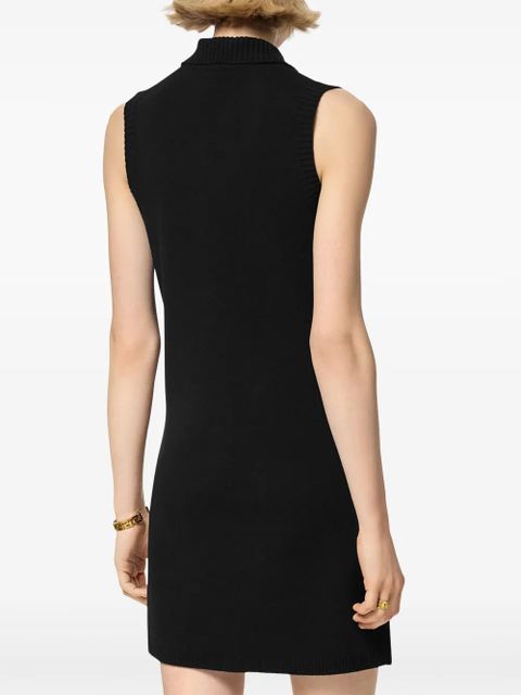 Versace Medusa '95 knit sleeveless dress - Black