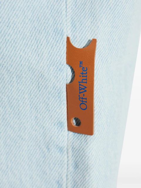 Off-White five-pocket cotton jeans - Blue