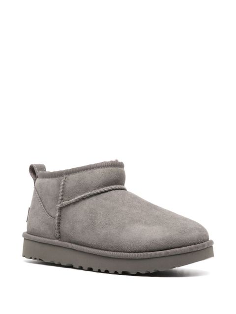 UGG Classic Ultra Mini suede boots - Grey