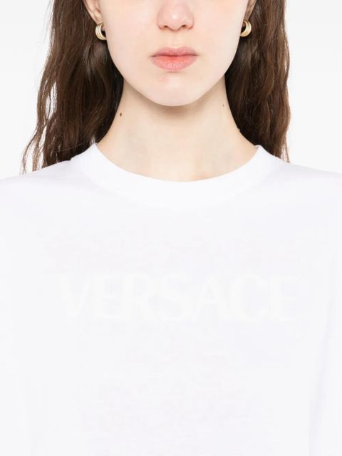 Versace logo T-shirt - White