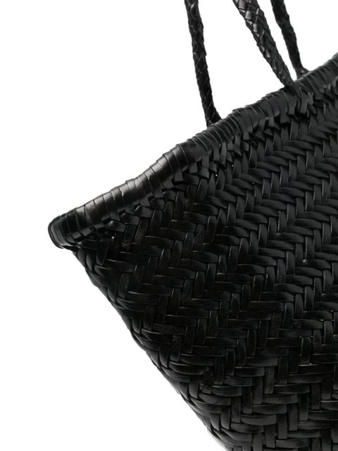 DRAGON DIFFUSION large Triple Jump woven tote bag - Black